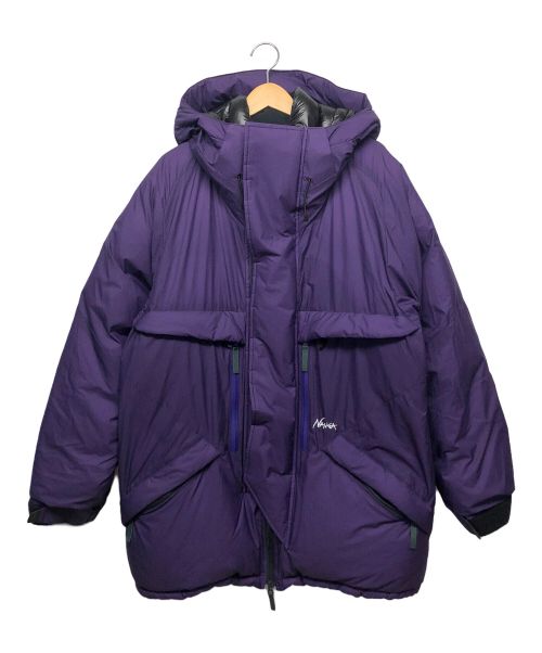 NANGA（ナンガ）NANGA (ナンガ) MOUNTAIN BELAY COAT パープル サイズ:XLの古着・服飾アイテム