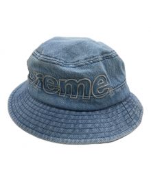 SUPREME（シュプリーム）の古着「デニムバケットハット」｜インディゴ