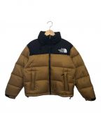 THE NORTH FACEザ ノース フェイス）の古着「SHORT NUPTSE JACKET LADIES」｜ブラック×ブラウン