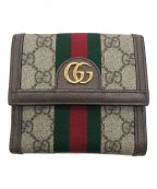 GUCCIグッチ）の古着「GG フレンチフラップウォレット」