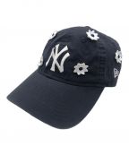 New Era×nick geerニューエラ×）の古着「キャップ」｜ネイビー