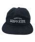 Supreme (シュプリーム) コーデュロイキャップ ブラック：10000円