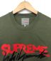 Supreme (シュプリーム) YOHJI YAMAMOTO (ヨウジヤマモト) ビッグロゴスウェット オリーブ サイズ:S：22000円