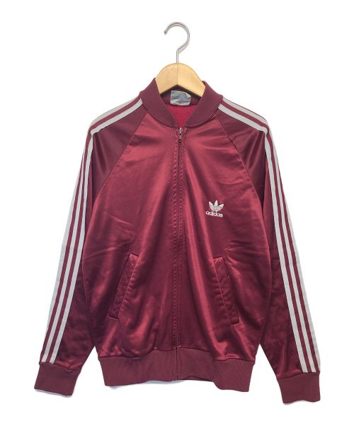 adidas（アディダス）adidas (アディダス) トラックジャケット レッド サイズ:Sの古着・服飾アイテム