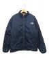 中古・古着 THE NORTH FACE (ザ ノース フェイス) リバーシブルフリースジャケット ベージュ×ネイビー サイズ:S：17000円