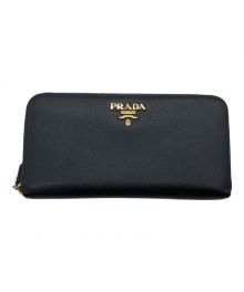 PRADA（プラダ）の古着「長財布」｜ブラック