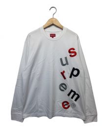 SUPREME（シュプリーム）の古着「長袖Tシャツ」｜ホワイト