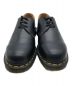 Dr.Martens (ドクターマーチン) YOHJI YAMAMOTO (ヨウジヤマモト) プレーントゥシューズ ブラック サイズ:27.5cm：30000円