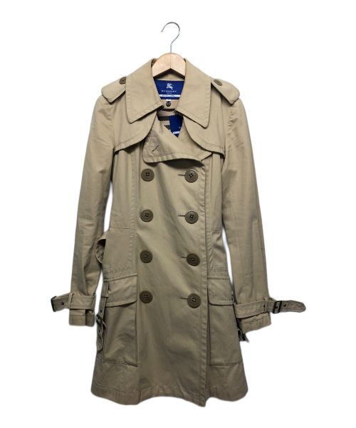 BURBERRY BLUE LABEL（バーバリーブルーレーベル）BURBERRY BLUE LABEL (バーバリーブルーレーベル) トレンチコート ベージュ サイズ:38の古着・服飾アイテム