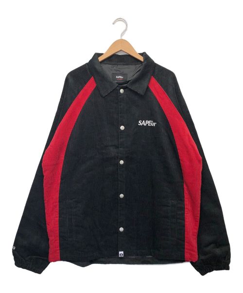 SAPEur（サプール）SAPEur (サプール) コーデュロイトラックジャケット ブラック サイズ:２XL 未使用品の古着・服飾アイテム