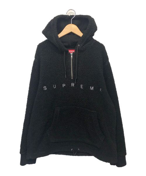 SUPREME（シュプリーム）SUPREME (シュプリーム) Sherpa Fleece Pullover ブラック サイズ:Mの古着・服飾アイテム