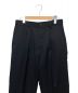 N.HOOLYWOOD (エヌ ハリウッド) WIDE TAPERED EASY SLACKS ブラック サイズ:38 未使用品：27000円