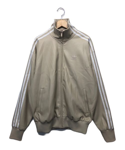 adidas（アディダス）adidas (アディダス) トラックジャケット ベージュ サイズ:Mの古着・服飾アイテム