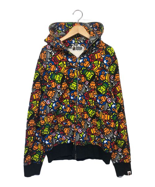 A BATHING APE（アベイシングエイプ）A BATHING APE (アベイシングエイプ) MARVEL (マーベル) ジップパーカー マルチカラー サイズ:Mの古着・服飾アイテム