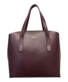 FURLA（フルラ）の古着「ハンドバッグ」｜ボルドー