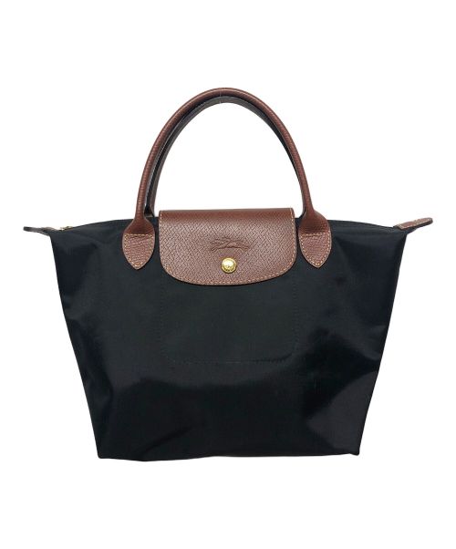 LONGCHAMP（ロンシャン）LONGCHAMP (ロンシャン) ハンドバッグ ブラックの古着・服飾アイテム