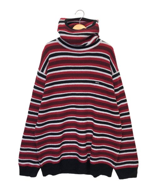 SUPREME（シュプリーム）Supreme (シュプリーム) ニットパーカー レッド サイズ:XLの古着・服飾アイテム