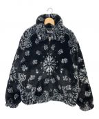 SUPREMEシュプリーム）の古着「Bandana Faux Fur Bomber Jacket」｜ブラック