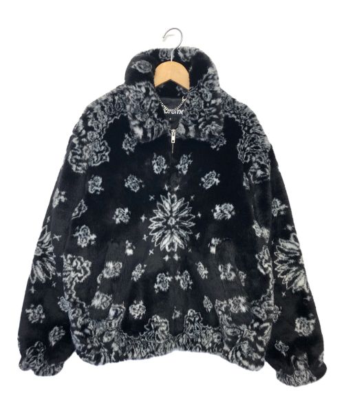 SUPREME（シュプリーム）Supreme (シュプリーム) Bandana Faux Fur Bomber Jacket ブラック サイズ:Sの古着・服飾アイテム