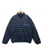 Patagoniaパタゴニア）の古着「Down-SnapT Pullover」｜ネイビー