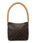 LOUIS VUITTON (ルイ ヴィトン) モノグラム　ルーピングMM ブラウン：85000円