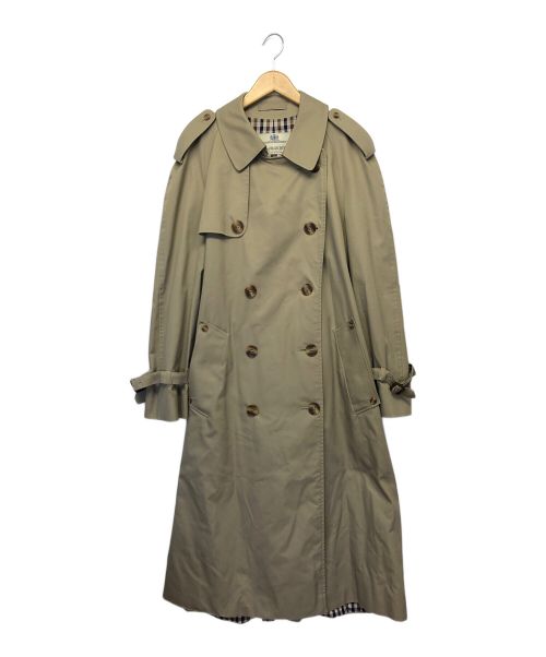 Aquascutum（アクアスキュータム）Aquascutum (アクアスキュータム) トレンチコート ベージュ サイズ:FREEの古着・服飾アイテム