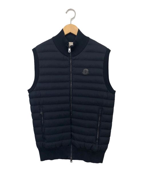 MONCLER（モンクレール）MONCLER (モンクレール) ダウンベスト ネイビー サイズ:Lの古着・服飾アイテム