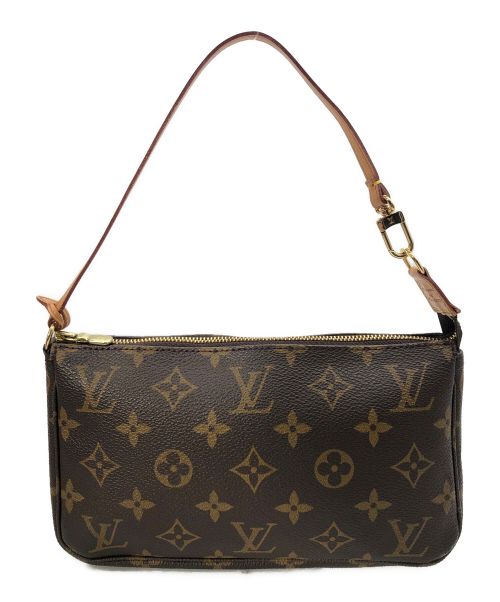 LOUIS VUITTON（ルイ ヴィトン）LOUIS VUITTON (ルイ ヴィトン) モノグラム　ポシェット・アクセソワール ブラウンの古着・服飾アイテム