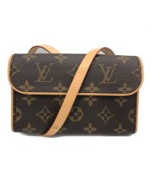 LOUIS VUITTON（ルイ ヴィトン）の古着「モノグラム　ポシェットフロランティーヌ」｜ブラウン