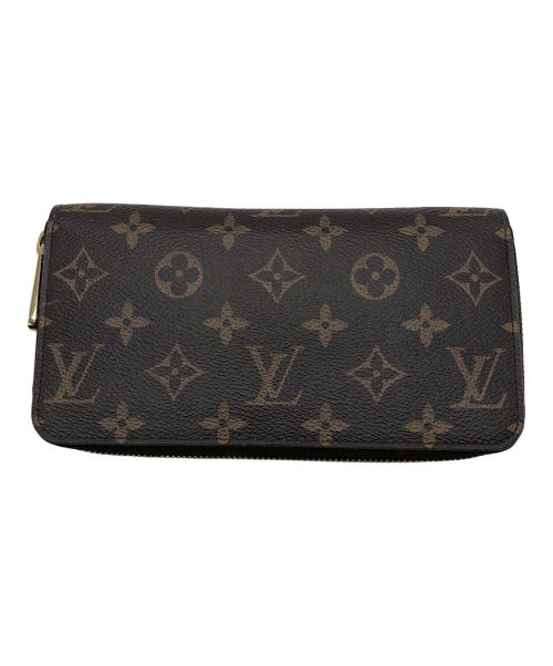 LOUIS VUITTON（ルイ ヴィトン）LOUIS VUITTON (ルイ ヴィトン) モノグラム ジッピー ウォレット ブラウンの古着・服飾アイテム