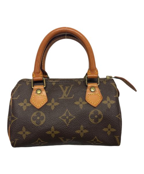 LOUIS VUITTON（ルイ ヴィトン）LOUIS VUITTON (ルイ ヴィトン) モノグラム　ミニスピーディ ブラウンの古着・服飾アイテム