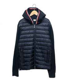 MONCLER（モンクレール）の古着「切替ダウンジャケット」｜ネイビー