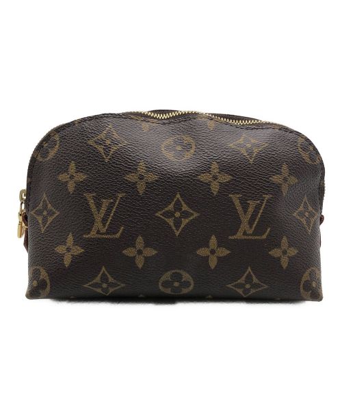 LOUIS VUITTON（ルイ ヴィトン）LOUIS VUITTON (ルイ ヴィトン) ポシェット コスメティック PM　モノグラム ブラウンの古着・服飾アイテム