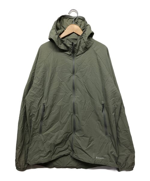 Snow peak（スノーピーク）snow peak (スノーピーク) Stretch Packable Jacket カーキ サイズ:Lの古着・服飾アイテム