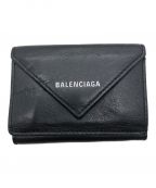 BALENCIAGAバレンシアガ）の古着「コンパクトウォレット」｜ブラック