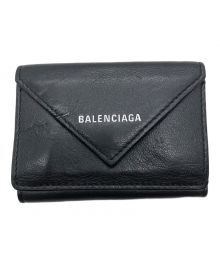 BALENCIAGA（バレンシアガ）の古着「コンパクトウォレット」｜ブラック