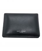 Saint Laurent Parisサンローランパリ）の古着「カードケース」｜ブラック