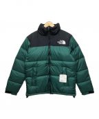 THE NORTH FACEザ ノース フェイス）の古着「ダウンジャケット」｜グリーン×ブラック