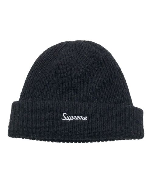 SUPREME（シュプリーム）Supreme (シュプリーム) ニット帽 ブラック サイズ:FREEの古着・服飾アイテム