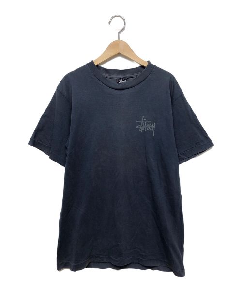 stussy（ステューシー）stussy (ステューシー) 半袖Tシャツ ネイビー サイズ:Lの古着・服飾アイテム