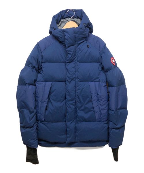 CANADA GOOSE（カナダグース）CANADA GOOSE (カナダグース) ダウンジャケット ブルー サイズ:Sの古着・服飾アイテム