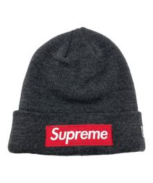 SUPREME×New Era（シュプリーム×ニューエラ）の古着「ニット帽」｜グレー