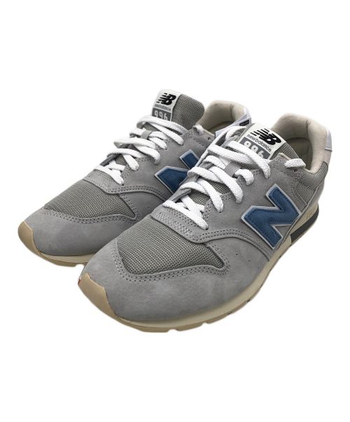 NEW BALANCE（ニューバランス）NEW BALANCE (ニューバランス) キャンバススニーカー グレー サイズ:28.5cmの古着・服飾アイテム