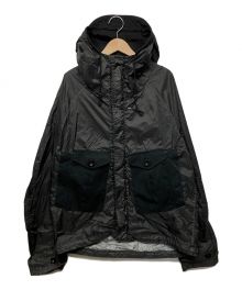 TEN-C（テンシー）の古着「TEMPEST COMBO ANORAK」｜グレー×ブラック