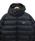 ARC'TERYX (アークテリクス) ダウンジャケット ブラック サイズ:M：25000円