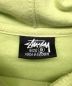 中古・古着 stussy (ステューシー) DOVER STREET MARKET (ドーバー ストリート マーケット) パーカー 黄緑 サイズ:S：12000円