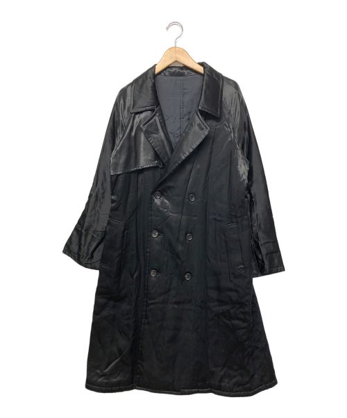 yohji yamamoto+noir（ヨウジヤマモトプリュスノアール）yohji yamamoto+Noir (ヨウジヤマモトプリュスノアール) コート ブラック サイズ:２の古着・服飾アイテム