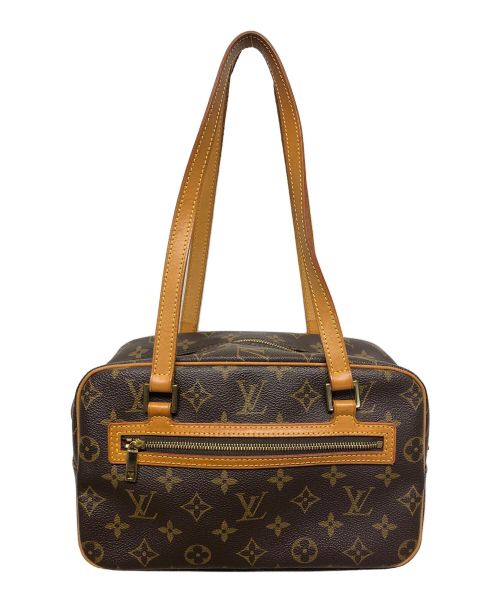 LOUIS VUITTON（ルイ ヴィトン）LOUIS VUITTON (ルイ ヴィトン) モノグラム　シテMM ブラウンの古着・服飾アイテム