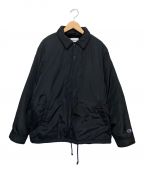 SUPREME×Championシュプリーム×チャンピオン）の古着「Label Coaches Jacket」｜ブラック