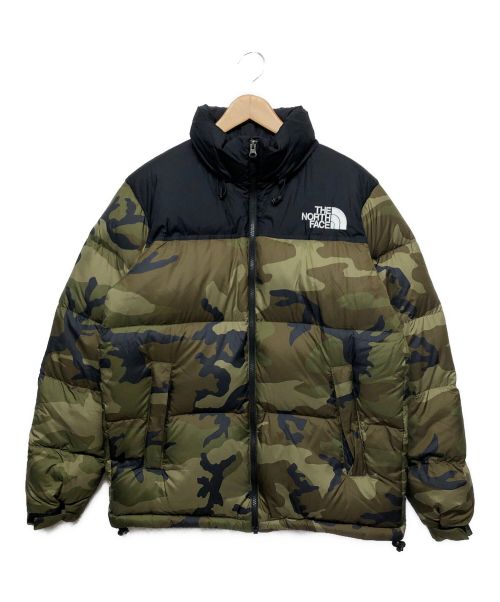 THE NORTH FACE（ザ ノース フェイス）THE NORTH FACE (ザ ノース フェイス) Novelty Nuptse Jacket オリーブ サイズ:XLの古着・服飾アイテム